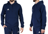 Bluza męska z kapturem Adidas Entrada 22 granatowa