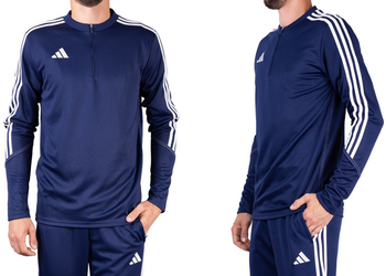 Bluza męska rozpinana Adidas Tiro 23 granatowa