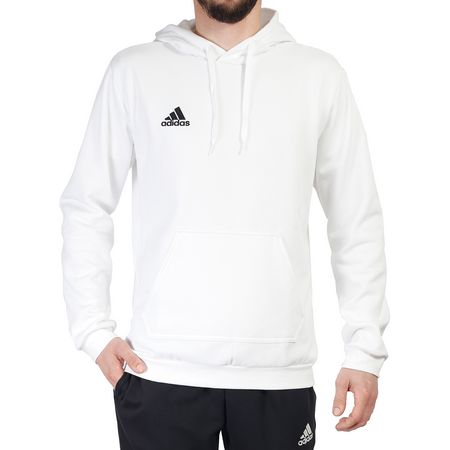 Bluza męska z kapturem Adidas Entrada 22 biała