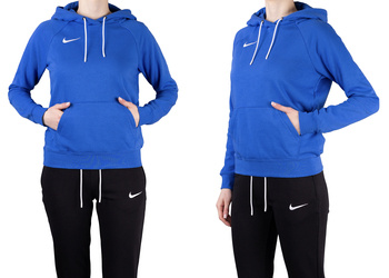 Bluza damska z kapturem Nike Park 20 niebieska