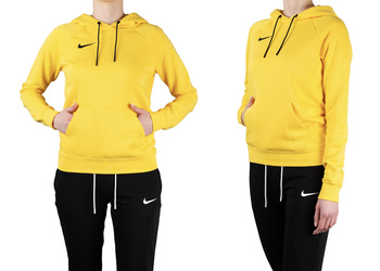 Bluza damska z kapturem Nike Park 20 żółta