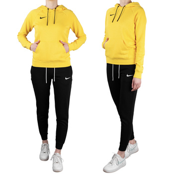 Komplet dresowy damski Nike Park 20 żółty/czarny