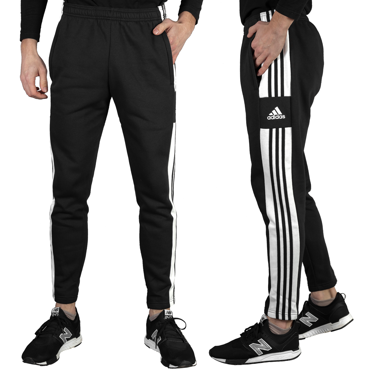 Mysterieus Panter verdamping Spodnie dresowe męskie Adidas Squadra 21 czarne Czarny | Spodnie \ Adidas 