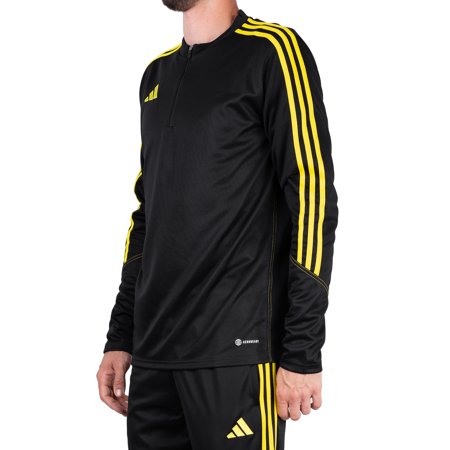 Bluza męska rozpinana Adidas Tiro 23 żółta/czarna