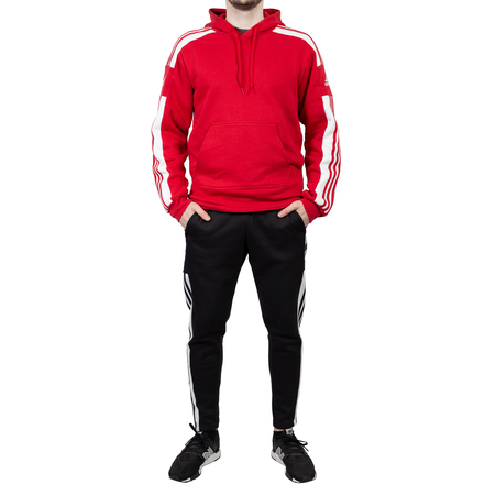 Komplet dresowy męski Adidas Squadra 21 czerwony/czarny