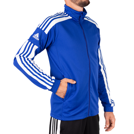 Komplet dresowy męski Adidas Squadra 21 niebieski/czarny