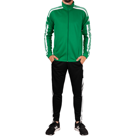 Komplet dresowy męski Adidas Squadra 21 zielony/czarny