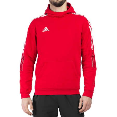 Komplet dresowy męski Adidas Tiro 21 czerwony/czarny