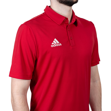 Koszulka polo męska Adidas Entrada 22 czerwona