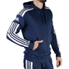 Bluza męska z kapturem Adidas Squadra 21 granatowa